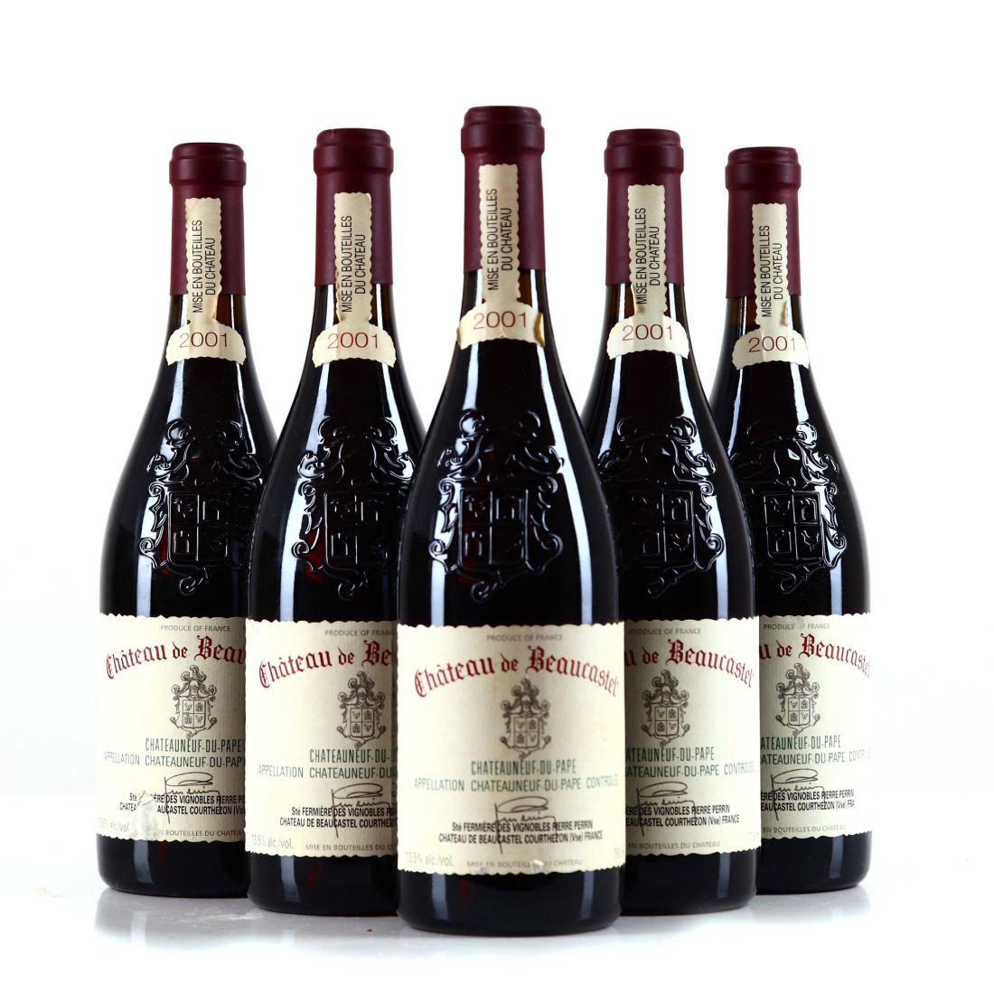 Ch. De Beaucastel 2001 Chateauneuf-Du-Pape 5x75cl