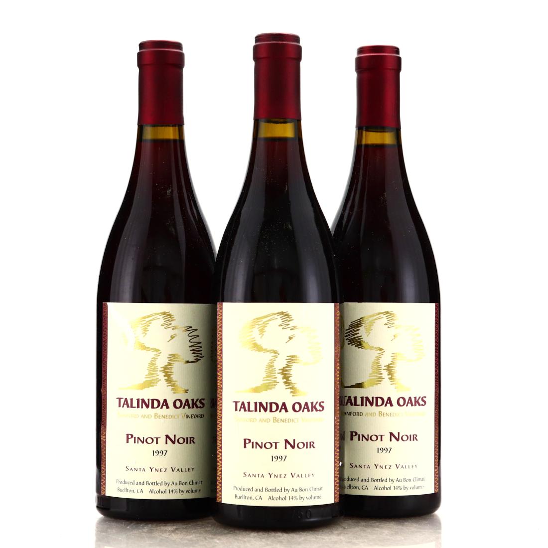 Image for Talinda Oaks Pinot Noir 1997 Santa Ynez