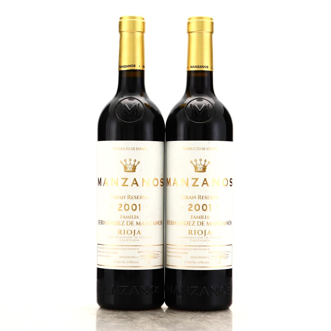 Image for Bodegas Manzanos 2001 Rioja Gran Reserva