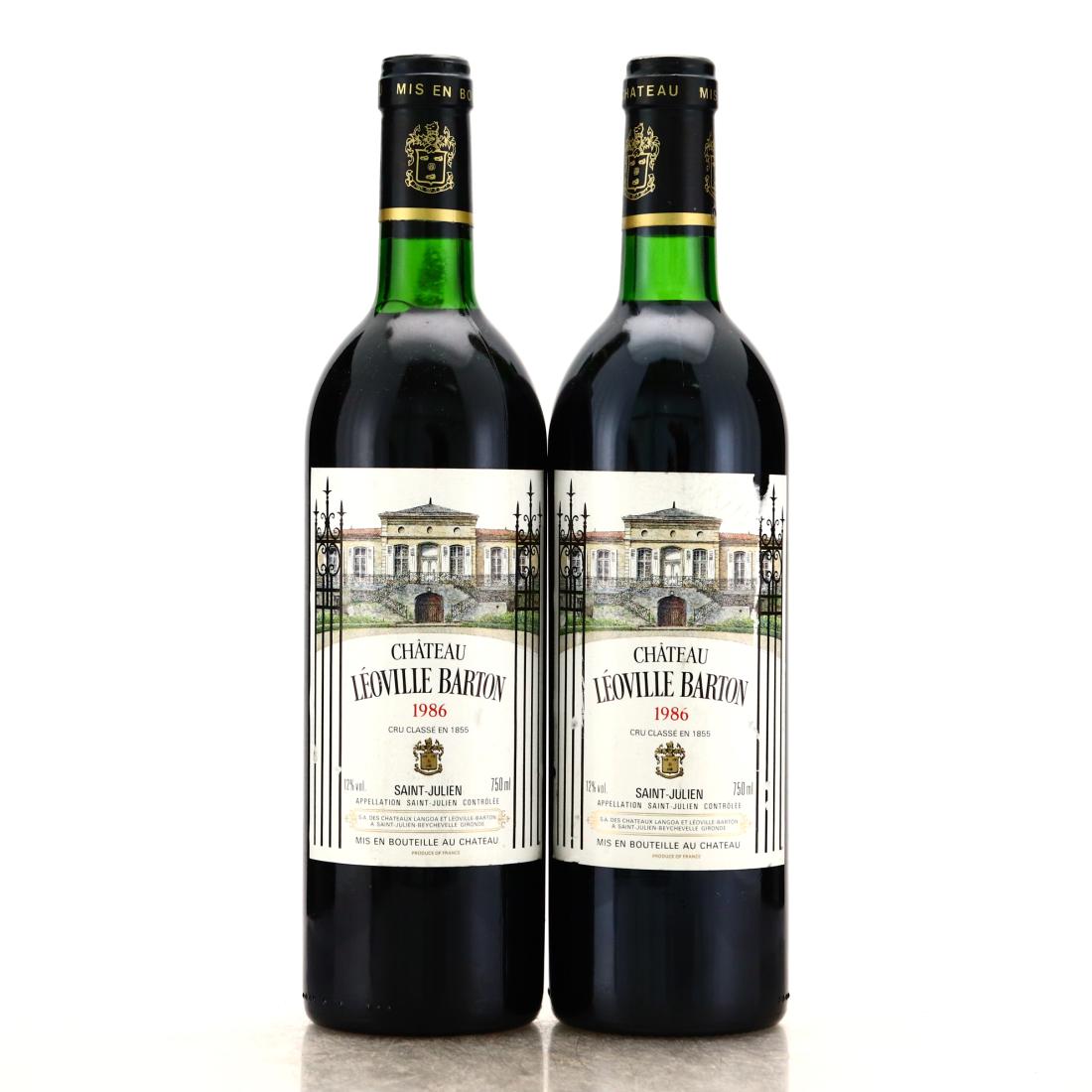 Ch. Leoville Barton 1986 St-Julien 2eme-Cru 2x75cl