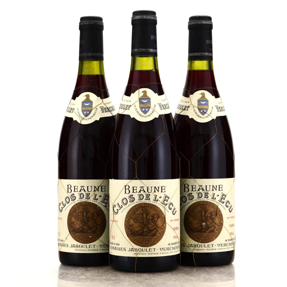 Image for Dom. Jaboulet-Vercherre Clos De L'Ecu 1989 Beaune 1er-Cru