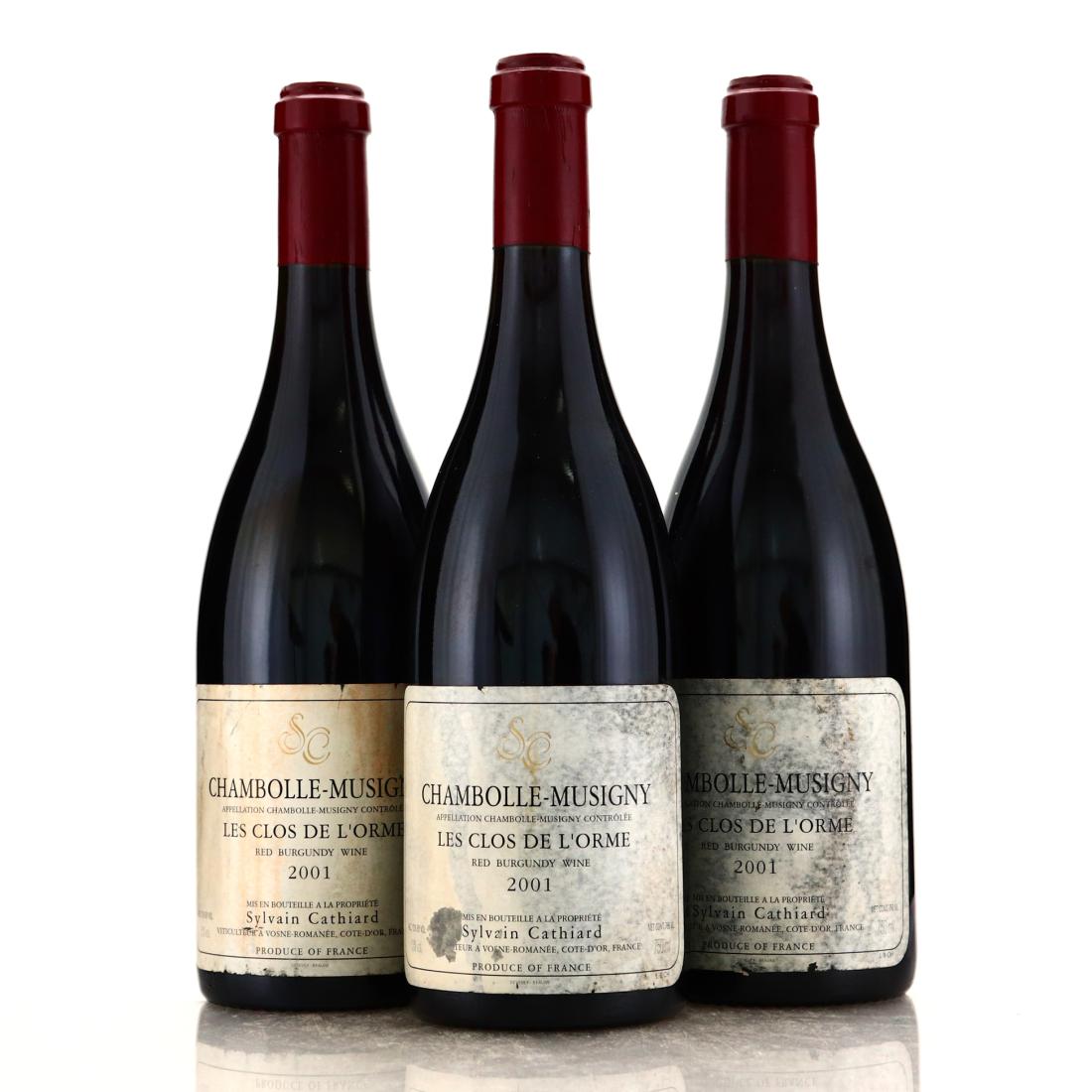 Image for Dom. S.Cathiard Les Clos De l'Orme 2001 Chambolle-Musigny