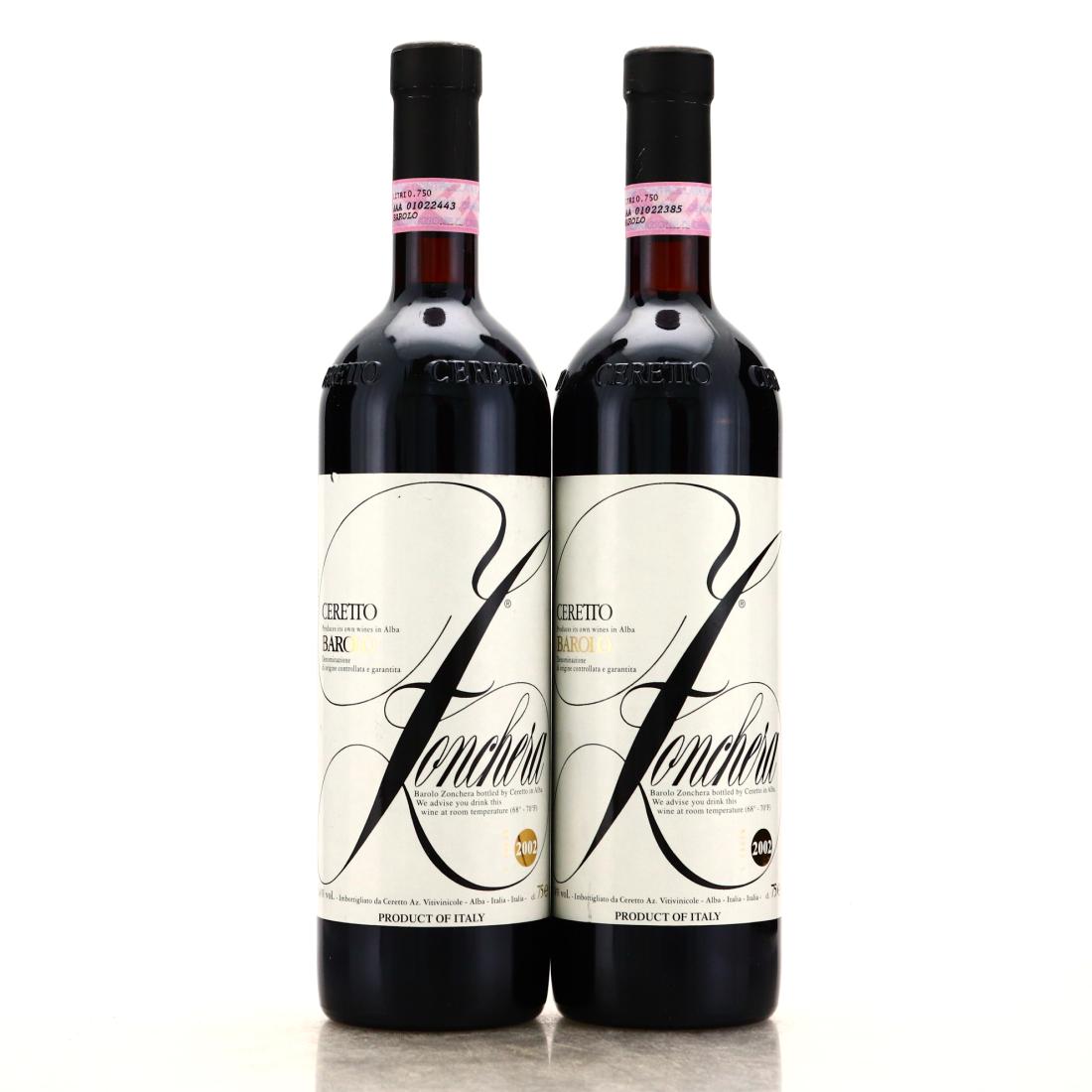 Image for Ceretto Zonchera 2002 Barolo