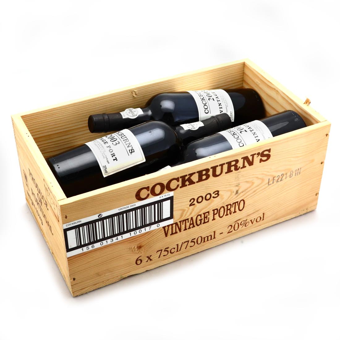 Image for Cockburn's 2003 Vintage Port 6x75cl / OWC