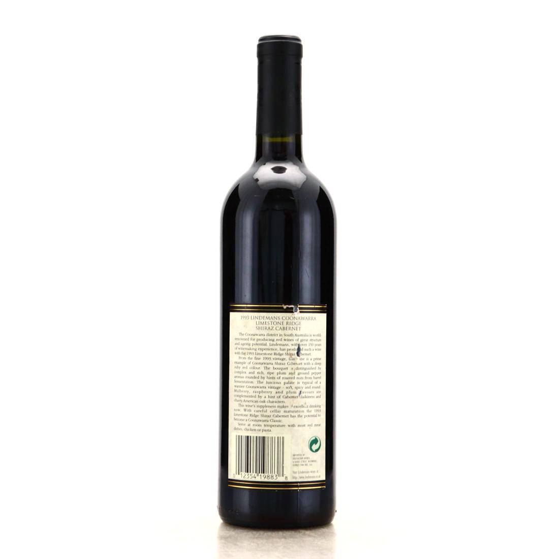 Image for Lindemans Limestone Ridge Shiraz Cabernet 1993