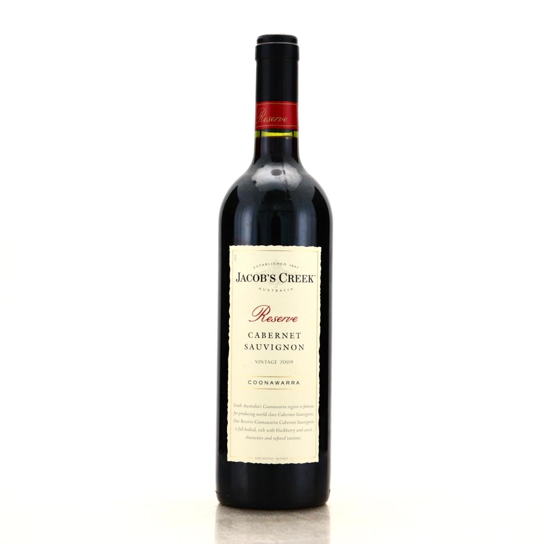 Image for Jacob's Creek Cabernet Sauvignon Reserve 2009 Coonawarra