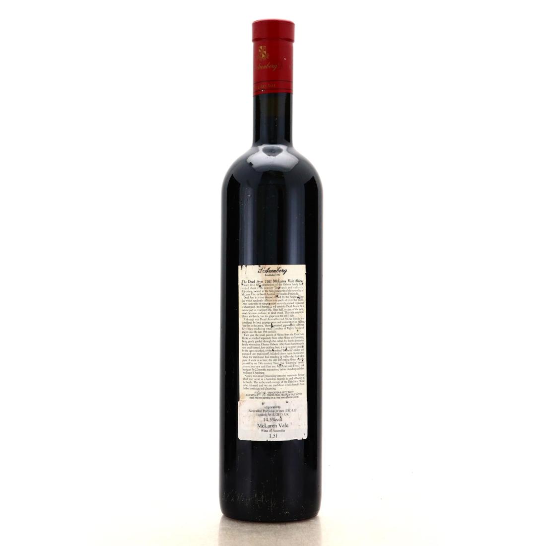 Image for D'Arenberg Dead Arm Shiraz 2002 McLaren Vale