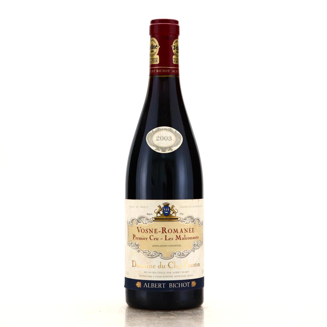 Image for Dom. Du Clos Frantin Les Malconsorts 2003 Vosne-Romanee 1er-Cru