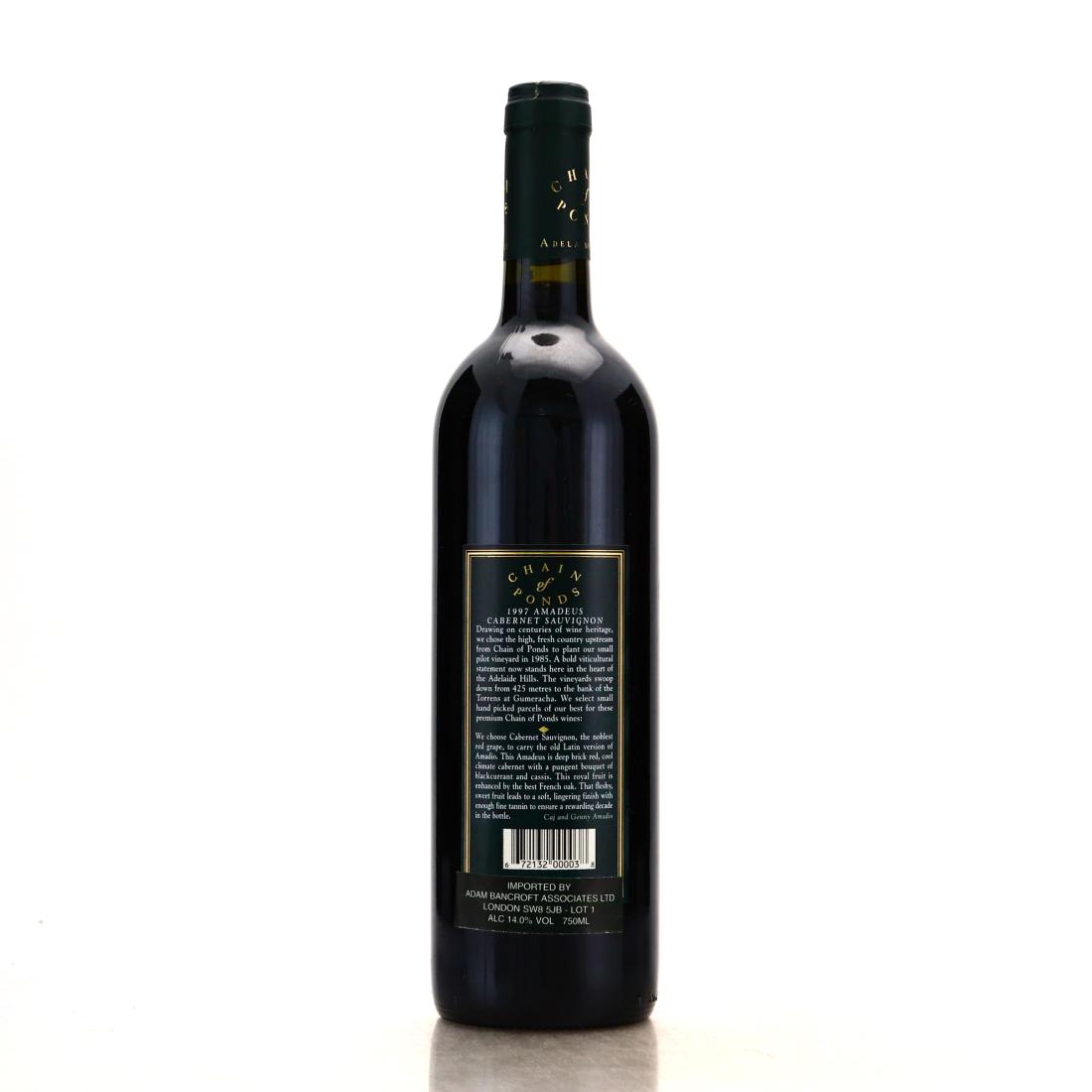 Image for Chain of Ponds Amadeus Cabernet Sauvignon 1997 Adelaide Hills