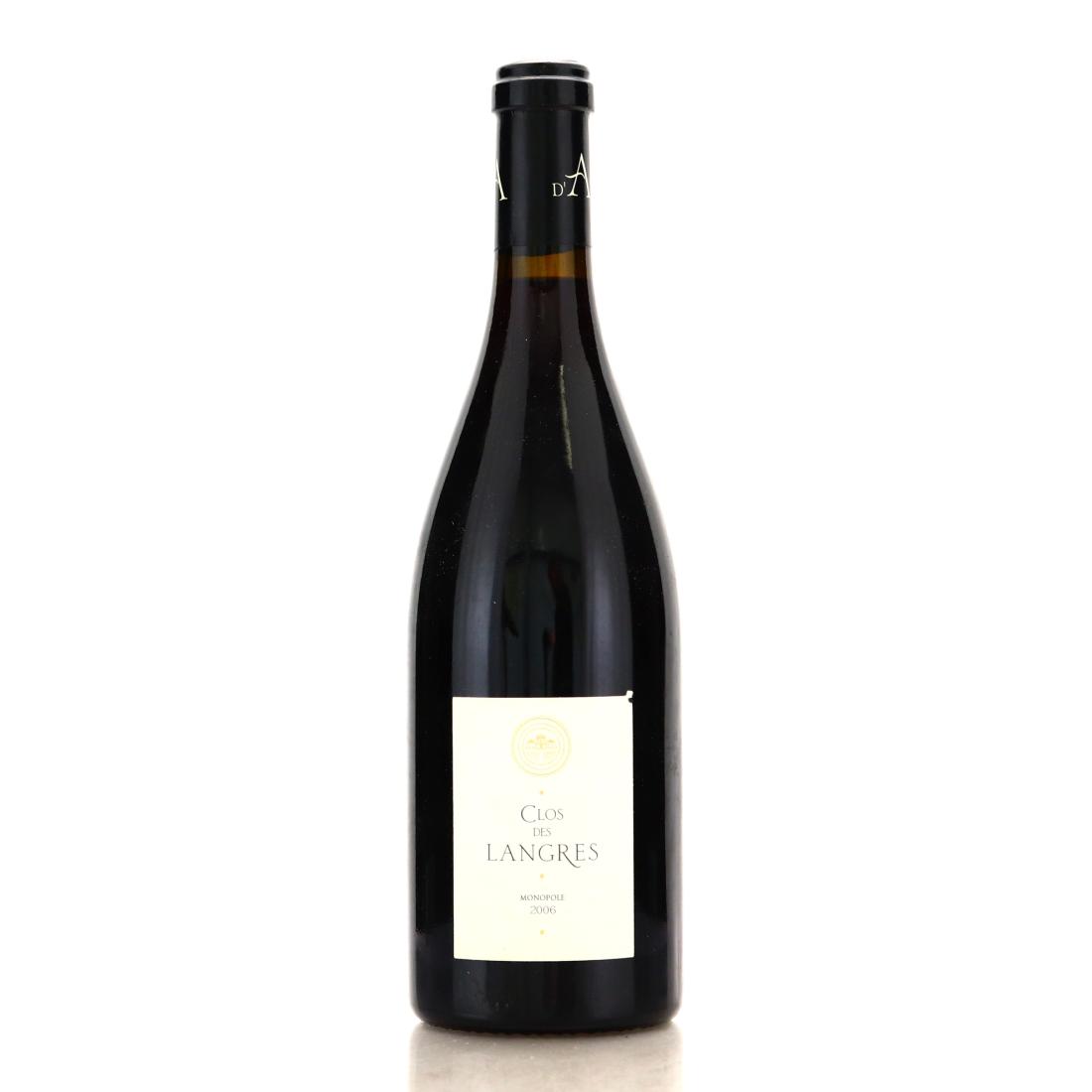 Image for Dom. D'Ardhuy Clos Des Langres 2006 Côte-de-Nuits-Villages