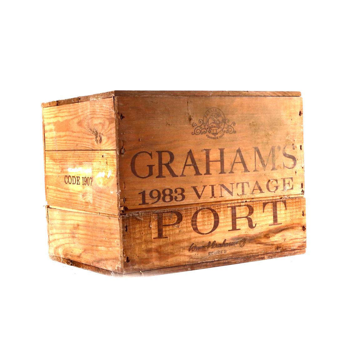 Image for Graham's 1983 Vintage Port 8x75cl / OWC