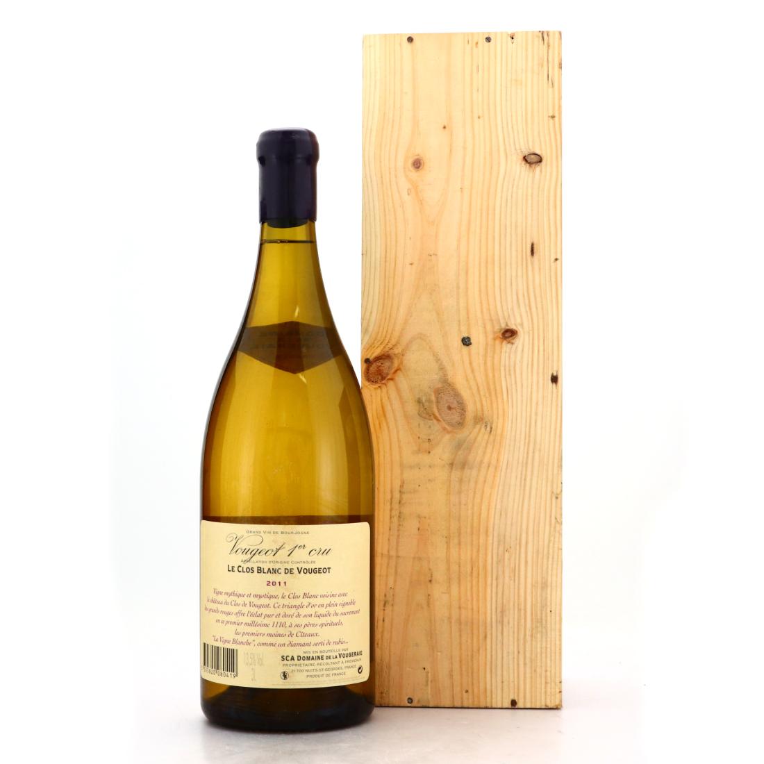 Image for Dom. De La Vougeraie Monopole 2011 Clos Blanc De Vougeot Grand-Cru