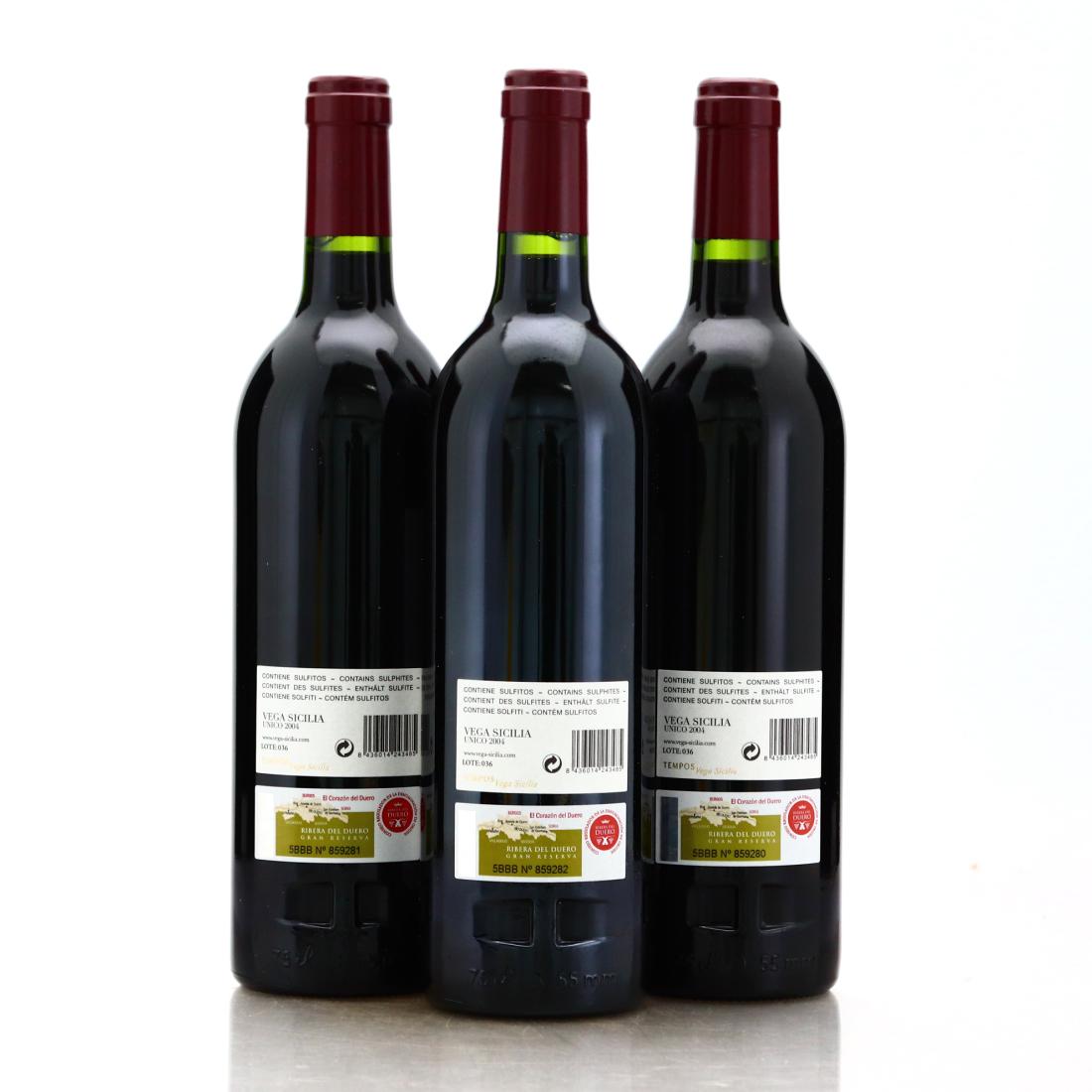 Image for Vega Sicilia Unico 2004 Ribera del Duero 3x75cl / OWC