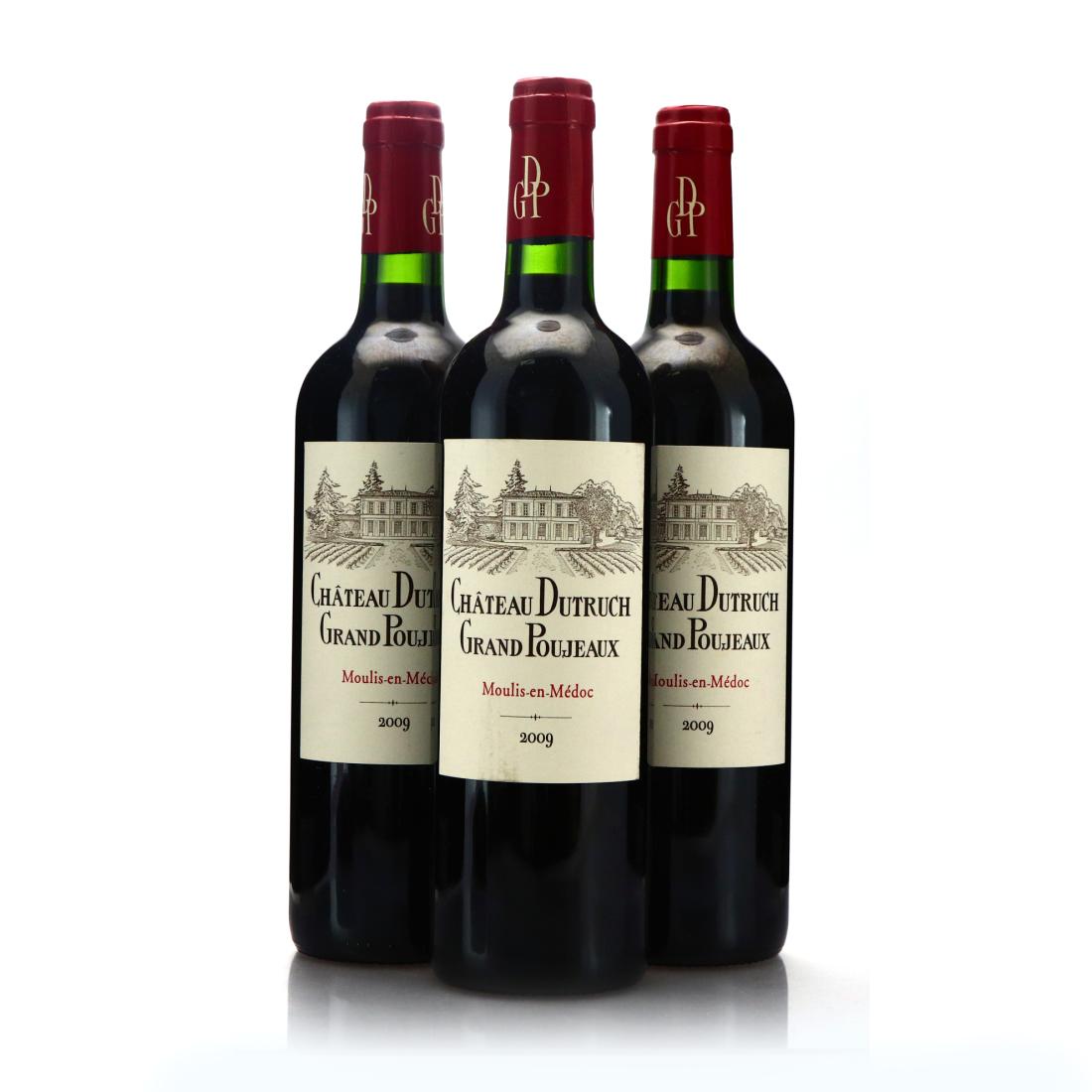 Ch. Dutruch Grand Poujeaux 2009 Moulis-En-Medoc 3x75cl