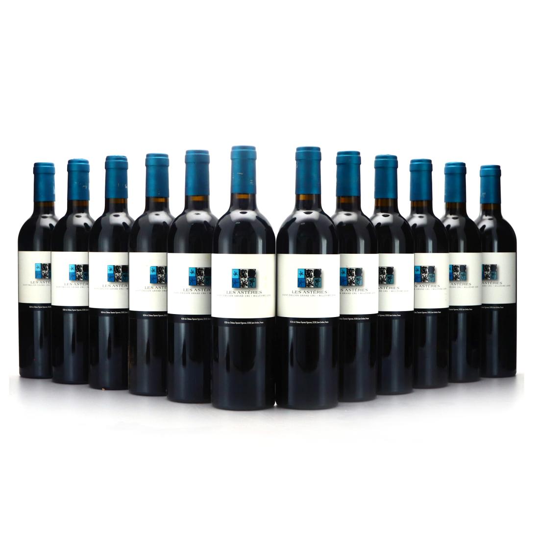 Image for Les Asteries 2009 St-Emilion 12x75cl / OWC