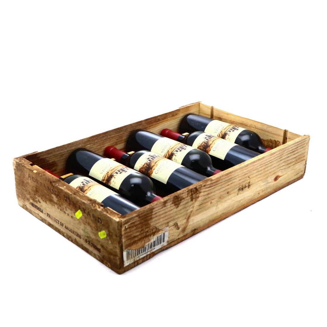 Image for Catena Zapata Adrianna Vineyard Malbec 2008 Mendoza 6x75cl / OWC
