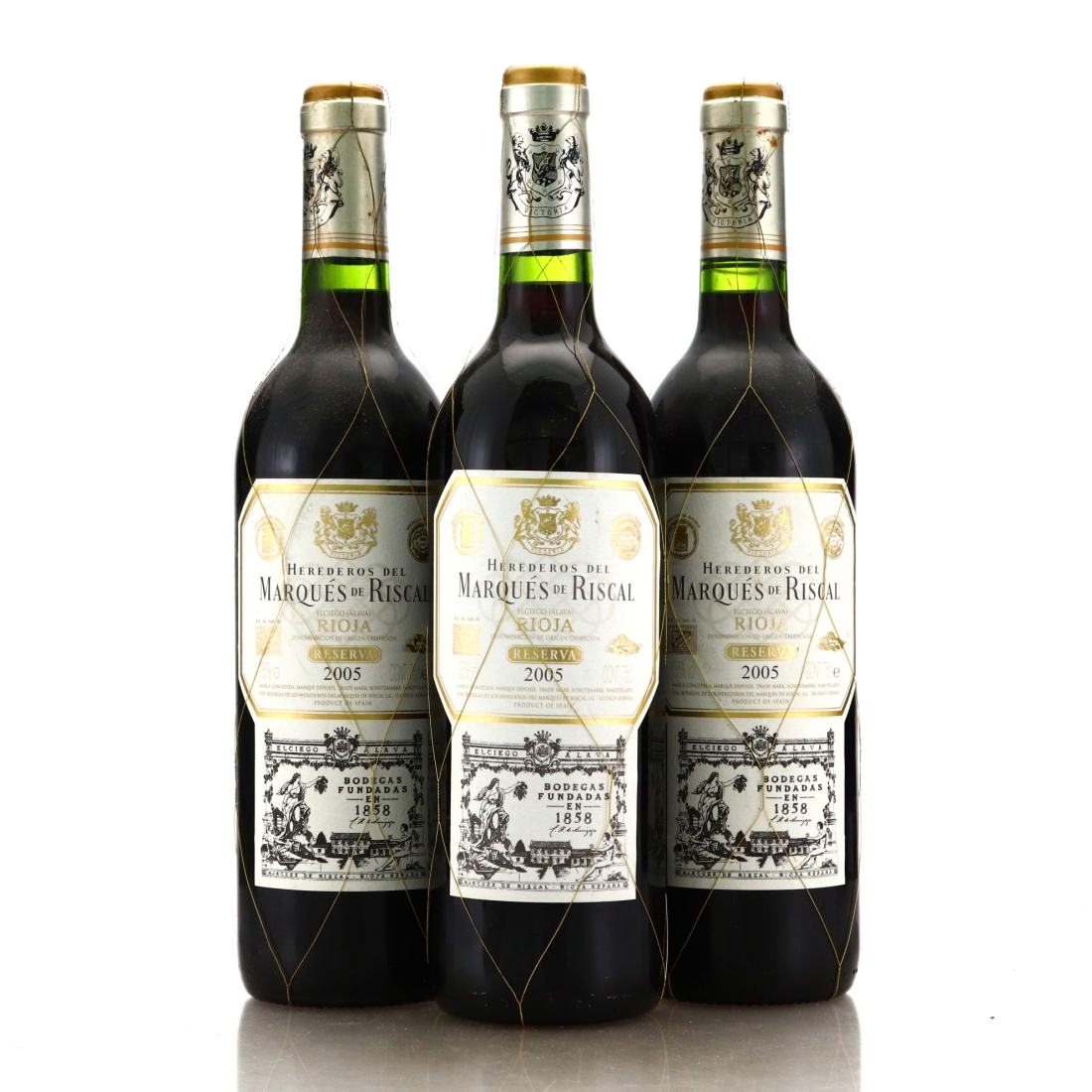 Marques De Riscal 2005 Rioja Reserva 3x75cl