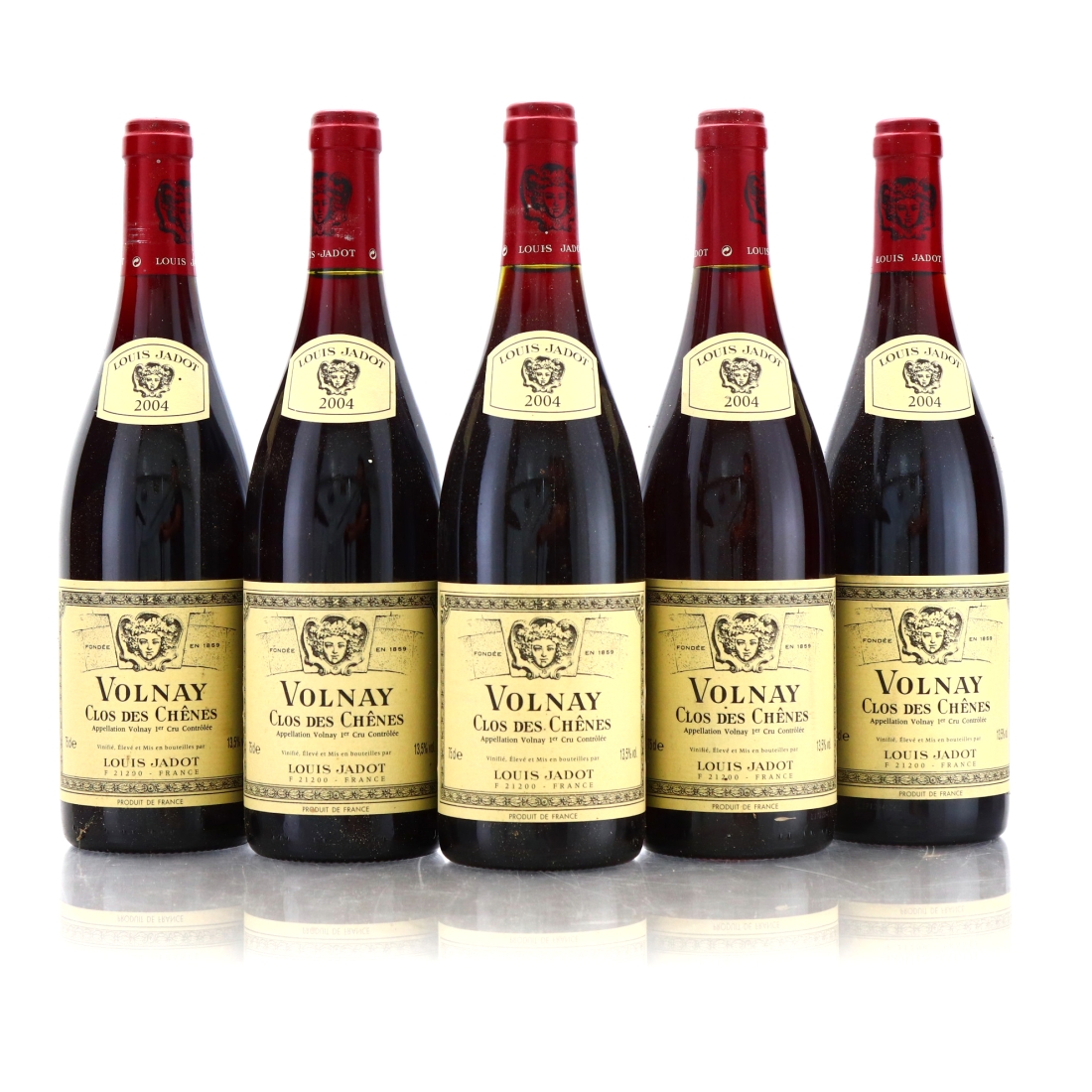 L.Jadot Clos Des Chenes 2004 Volnay 1er-Cru 5x75cl
