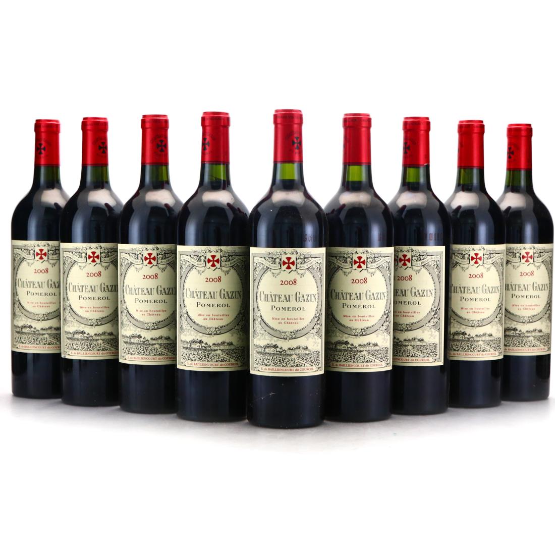 Image for Ch. Gazin 2008 Pomerol 9x75cl / OWC