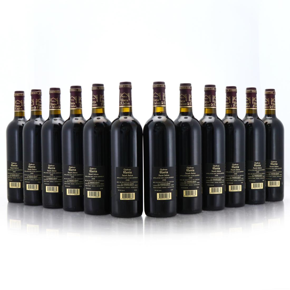Image for Ch. Gloria 2008 St-Julien 12x75cl / OWC