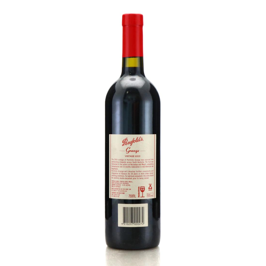 Image for Penfolds Grange Bin 95 2003