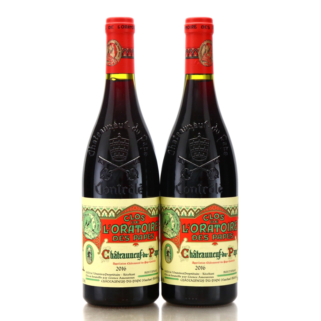 Clos De L'Oratoire Des Papes 2016 Chateauneuf-Du-Pape 2x75cl