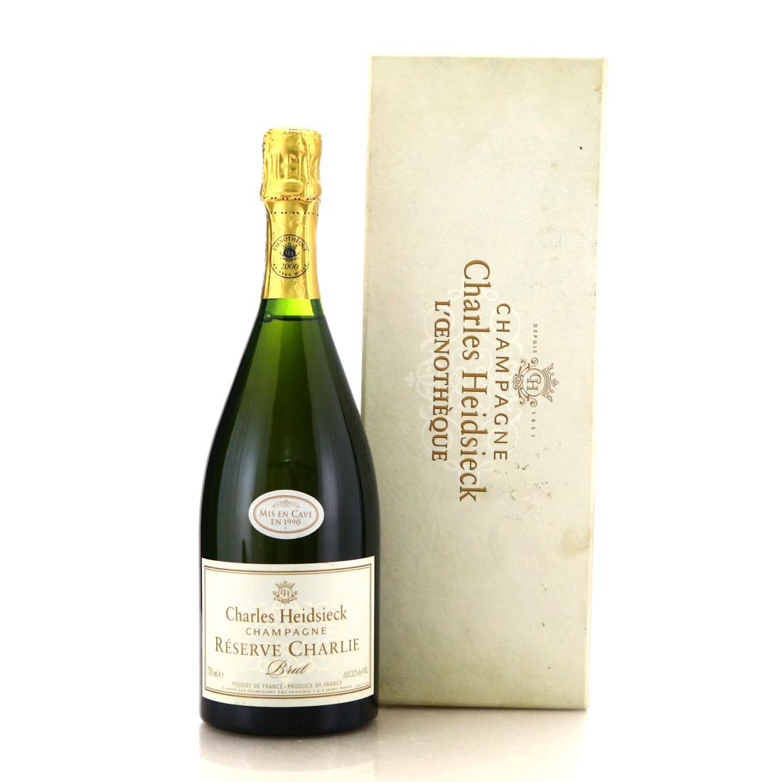 Image for Charles Heidsieck L'Oenotheque Reserve Charlie Brut Mis En Cave En 1990 Champagne