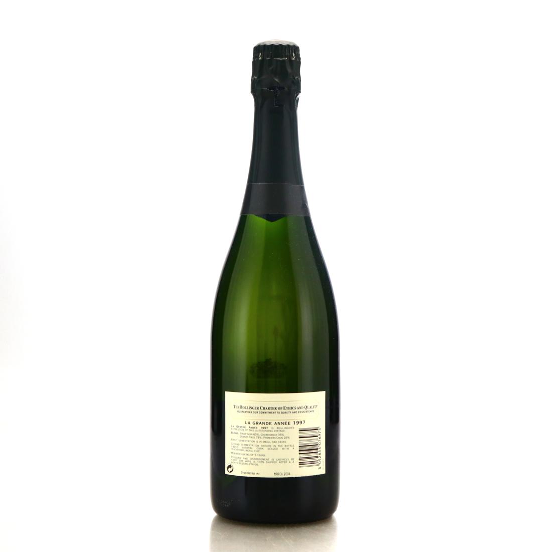 Image for Bollinger Grande Année 1997 Vintage Champagne