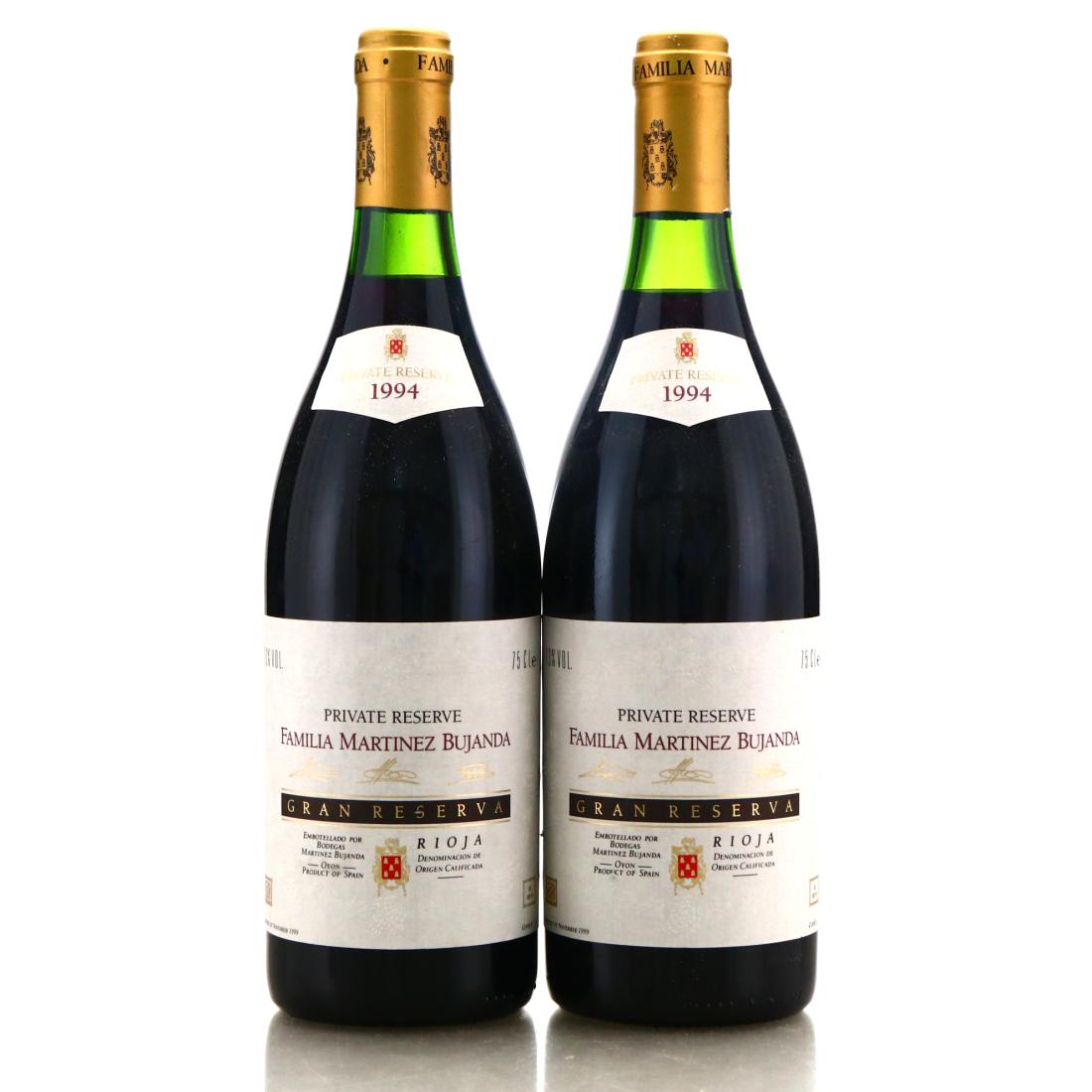 Image for Familia Martinez Bujanda 1994 Rioja Gran Reserva