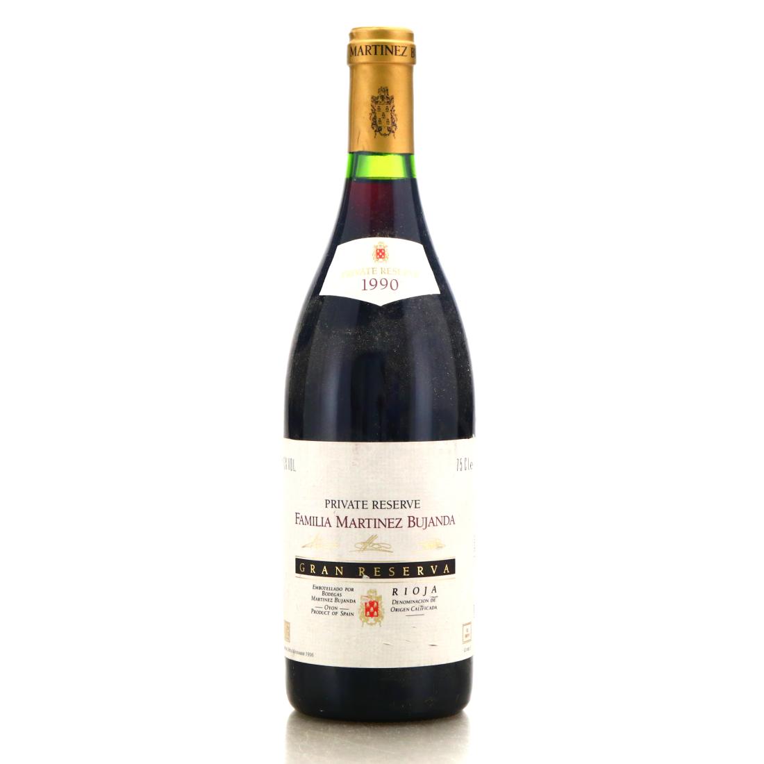 Image for Familia Martinez Bujanda 1990 Rioja Gran Reserva