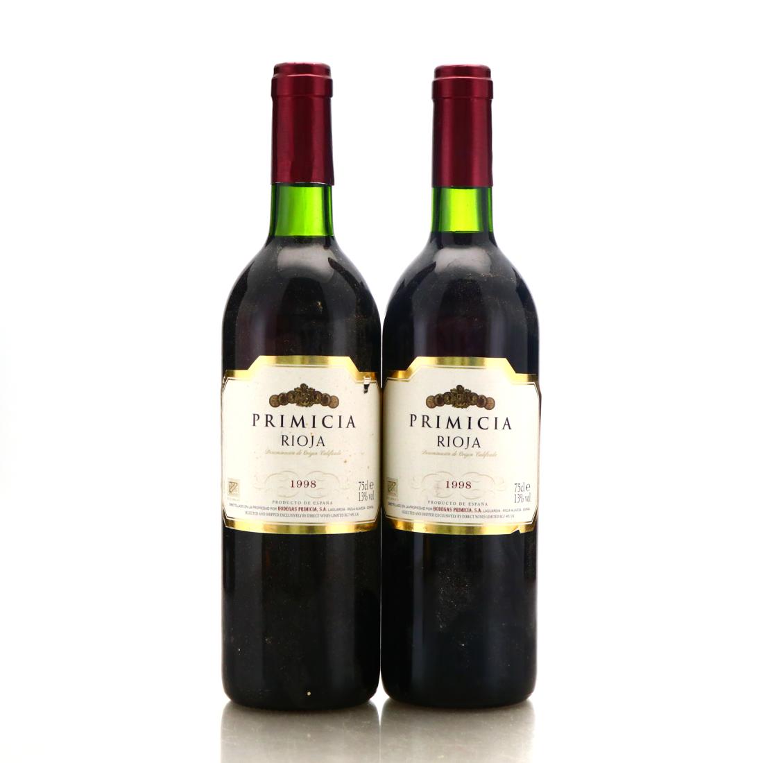 Image for Primicia 1998 Rioja