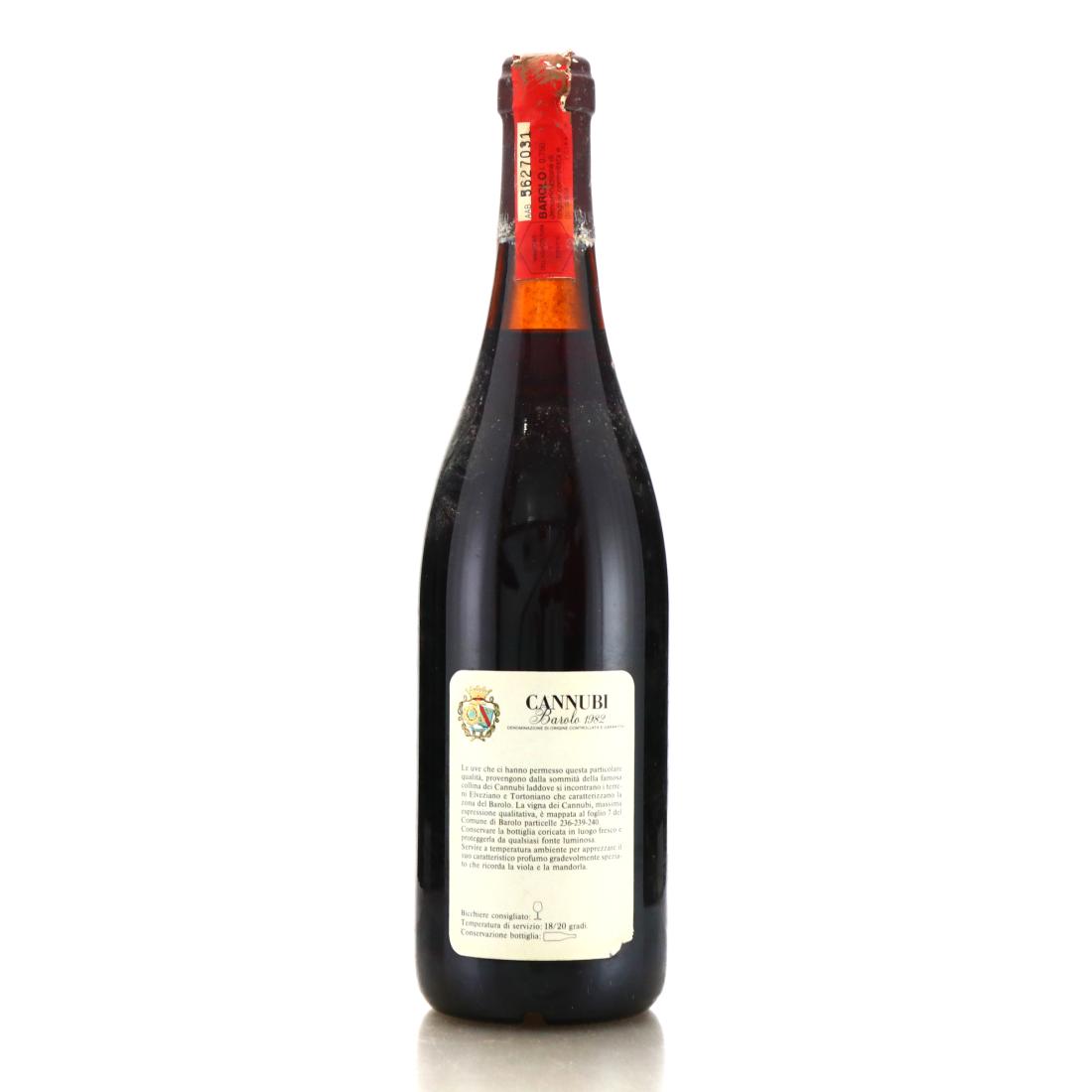 Image for Marchesi Di Barolo Cannubi 1982 Barolo