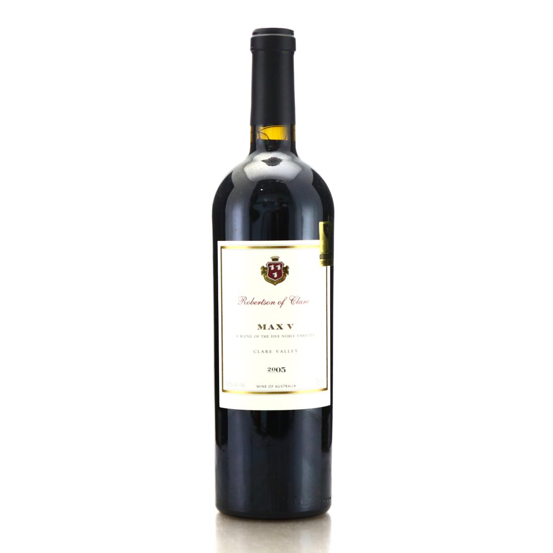 Image for Robertson of Clare Max V 2005 Clare Valley
