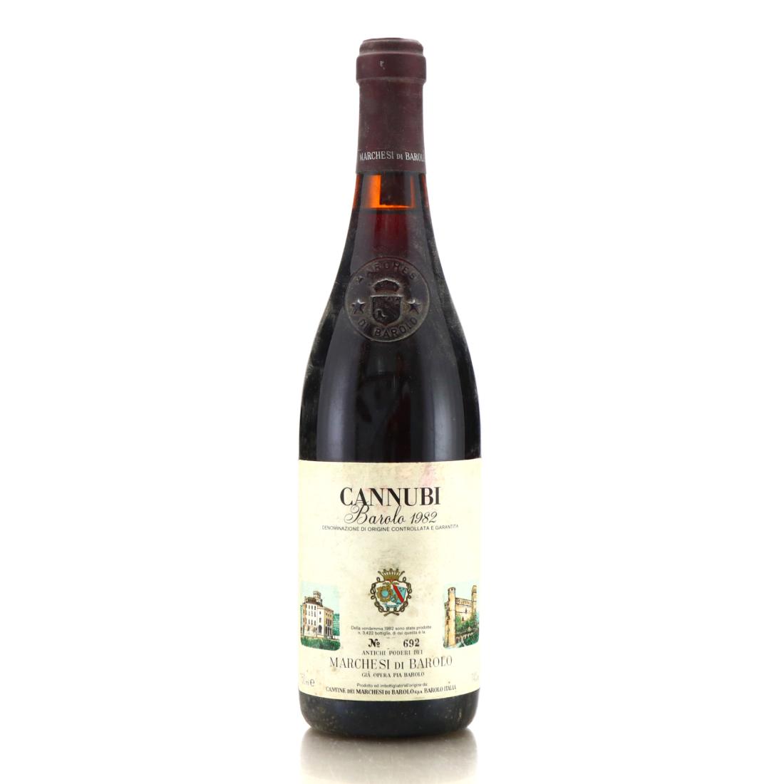Image for Marchesi Di Barolo Cannubi 1982 Barolo