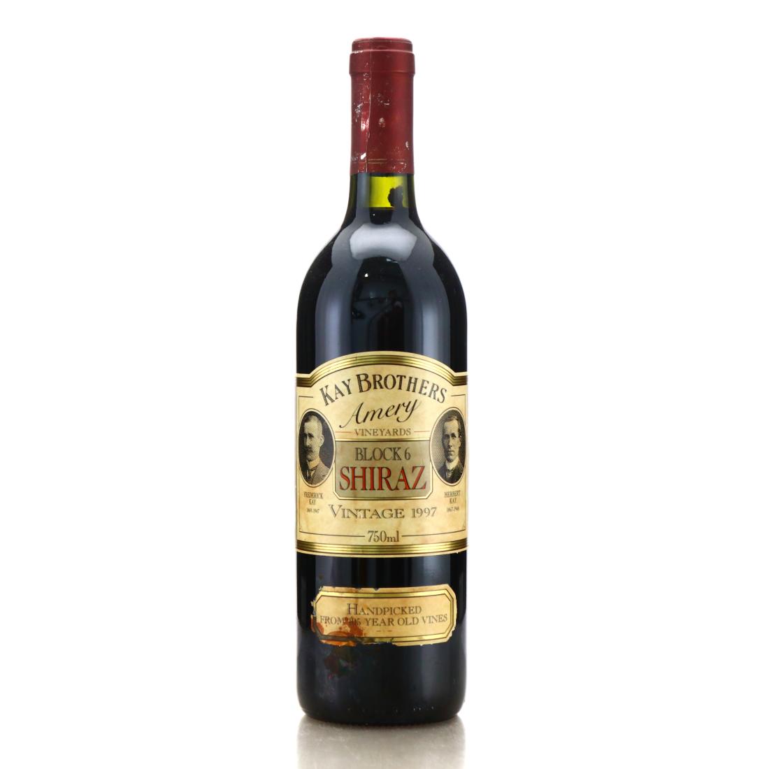 Image for Kay Brothers Amery Block 6 Shiraz 1997 McLaren Vale