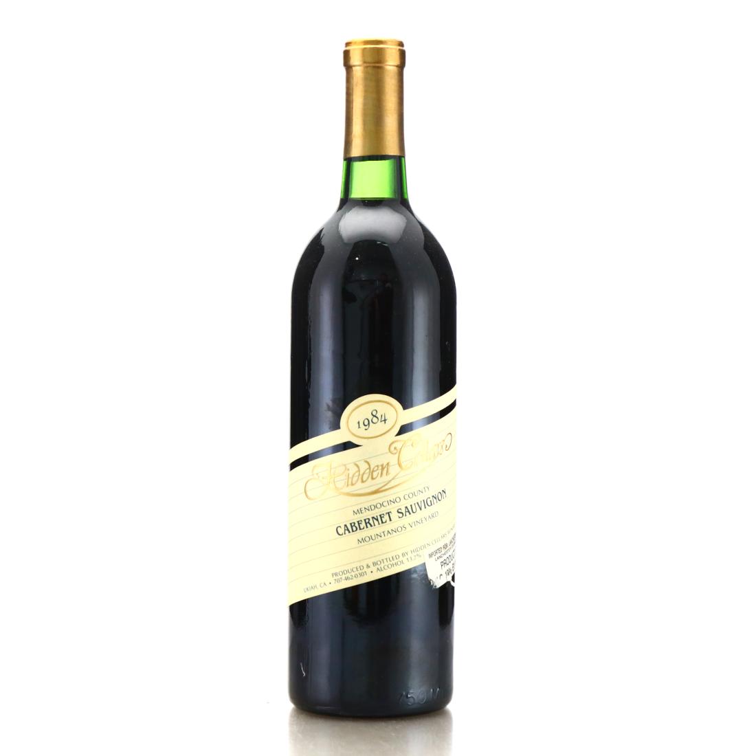 Image for Hidden Cellars Mountanos Vineyard Cabernet Sauvignon 1984 Mendocino