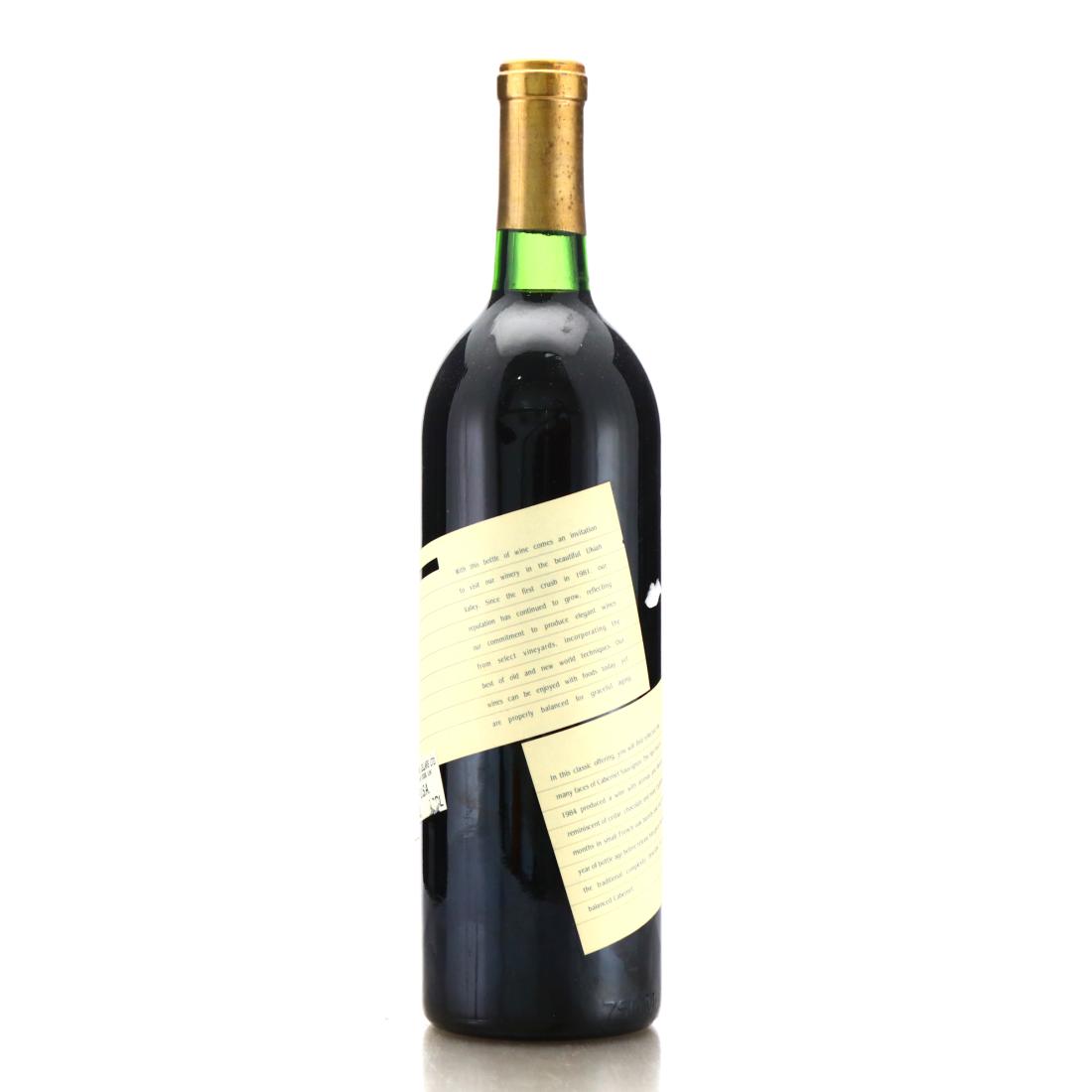 Image for Hidden Cellars Mountanos Vineyard Cabernet Sauvignon 1984 Mendocino