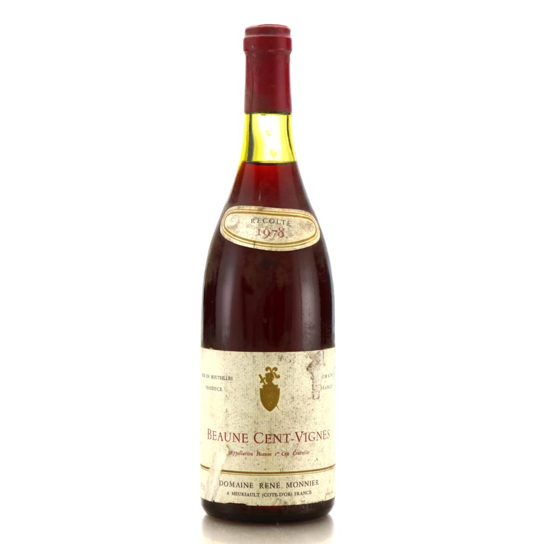 Image for R.Monnier Cents Vignes 1978 Beaune 1er-Cru