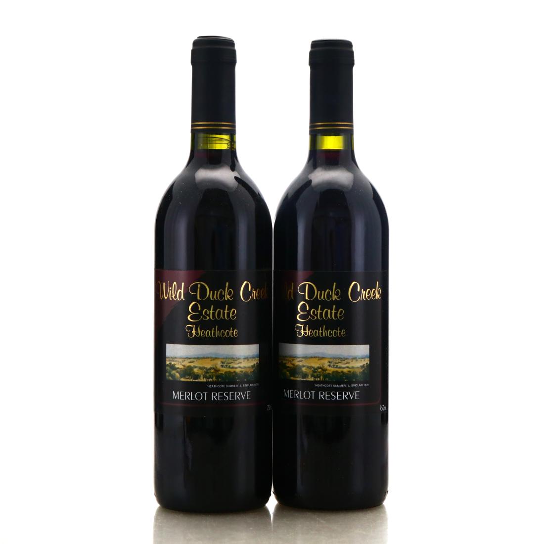 Image for Wild Duck Creek Merlot Reserve 2001 Heathcote