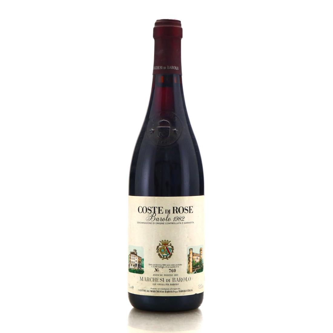 Image for Marchesi Di Barolo Coste Di Rose 1982 Barolo
