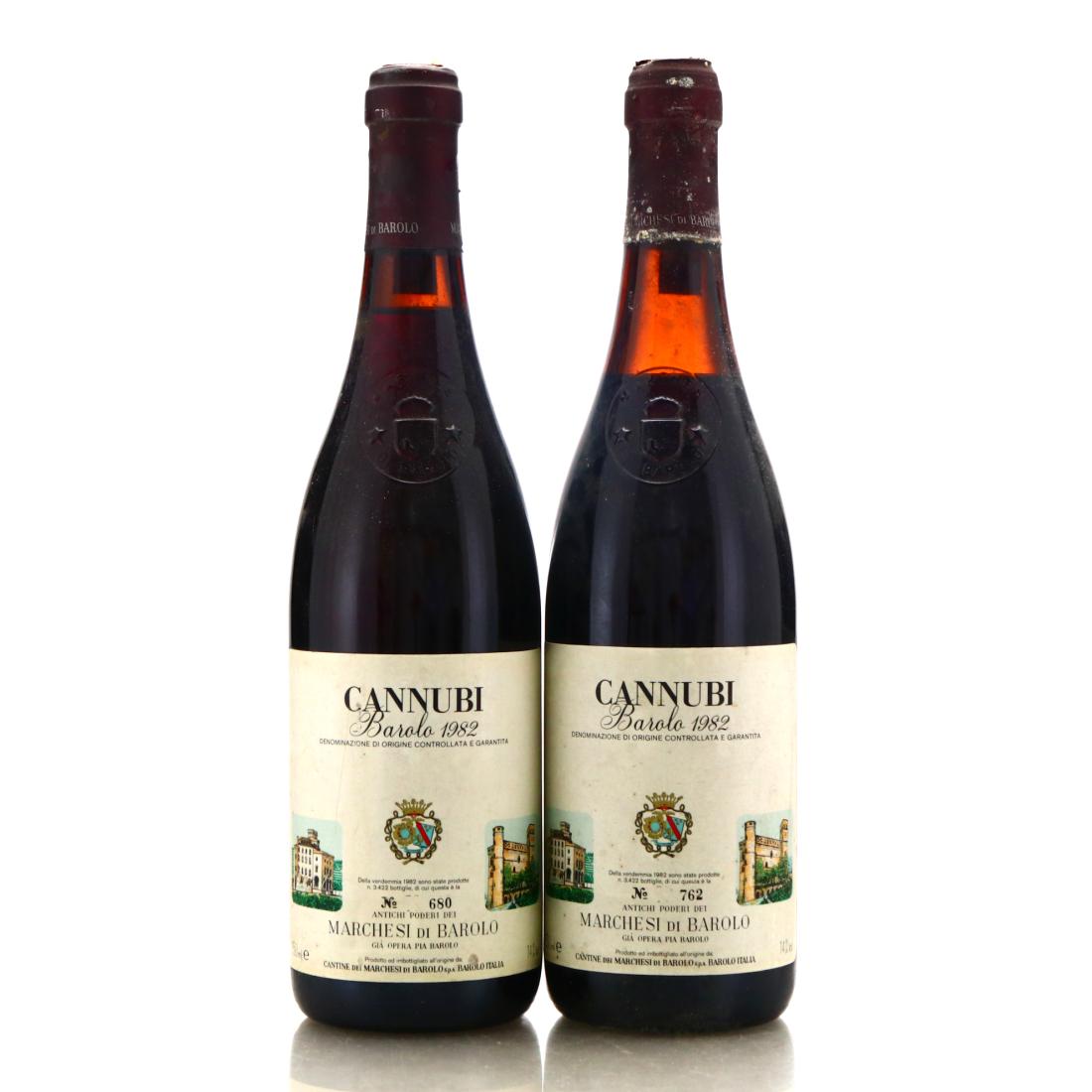 Image for Marchesi Di Barolo Cannubi 1982 Barolo