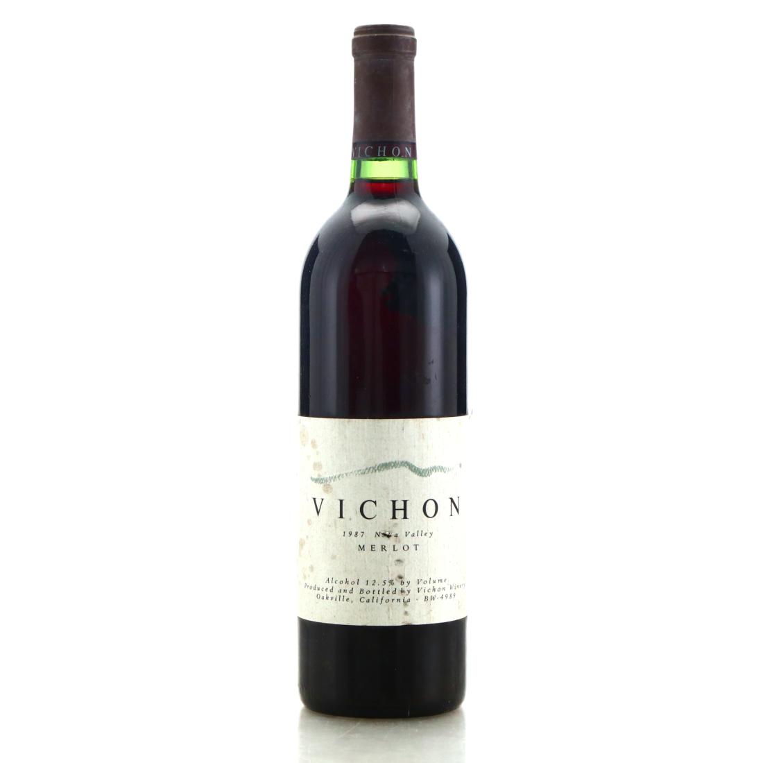 Vichon Merlot 1987 Napa Wine | Wine Auctioneer