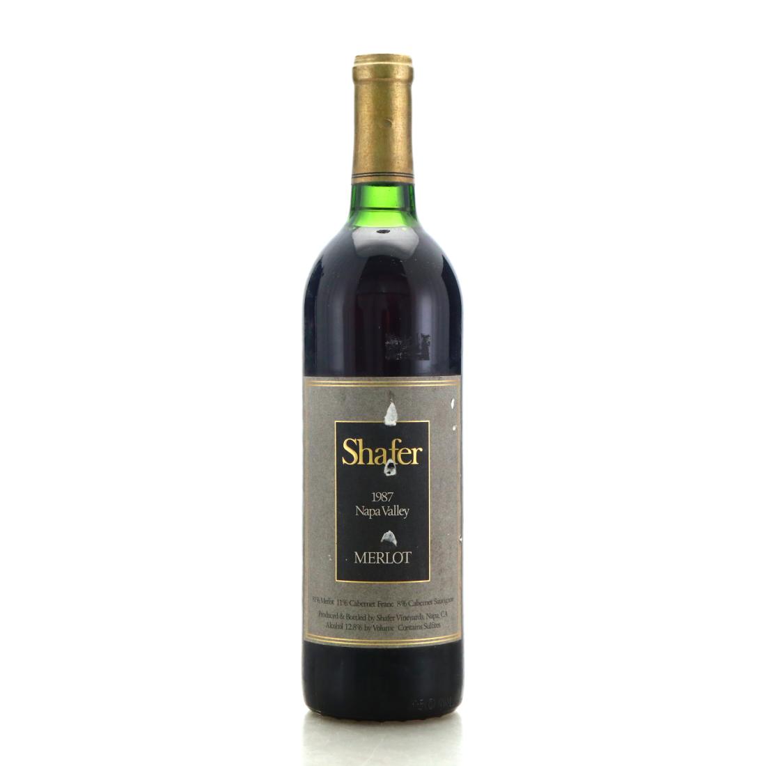 Image for Shafer Merlot 1987 Napa