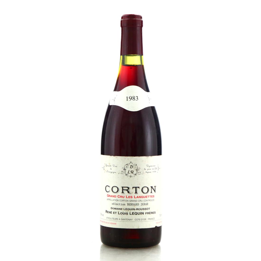 Image for Dom. Lequin-Roussot Les Languettes 1983 Corton Grand-Cru
