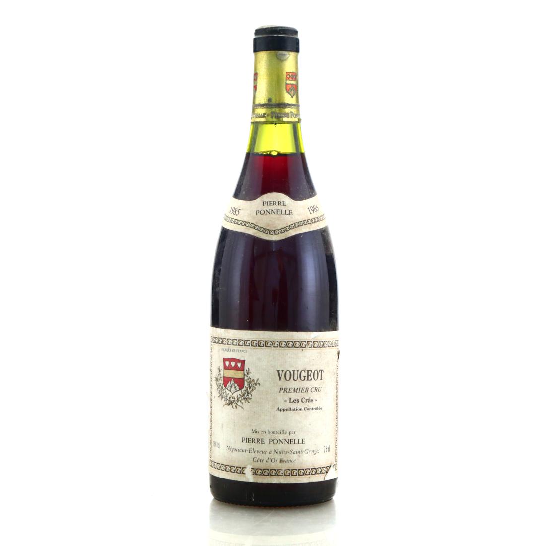 Image for P.Ponnelle Les Cras 1985 Vougeot 1er-Cru