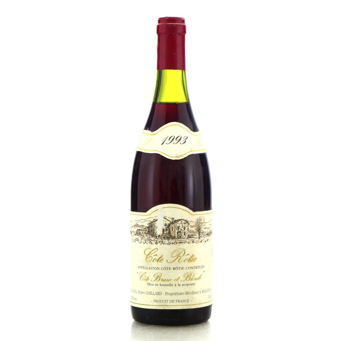 Image for P.Gaillard Cote Brune Et Blonde 1993 Côte Rôtie