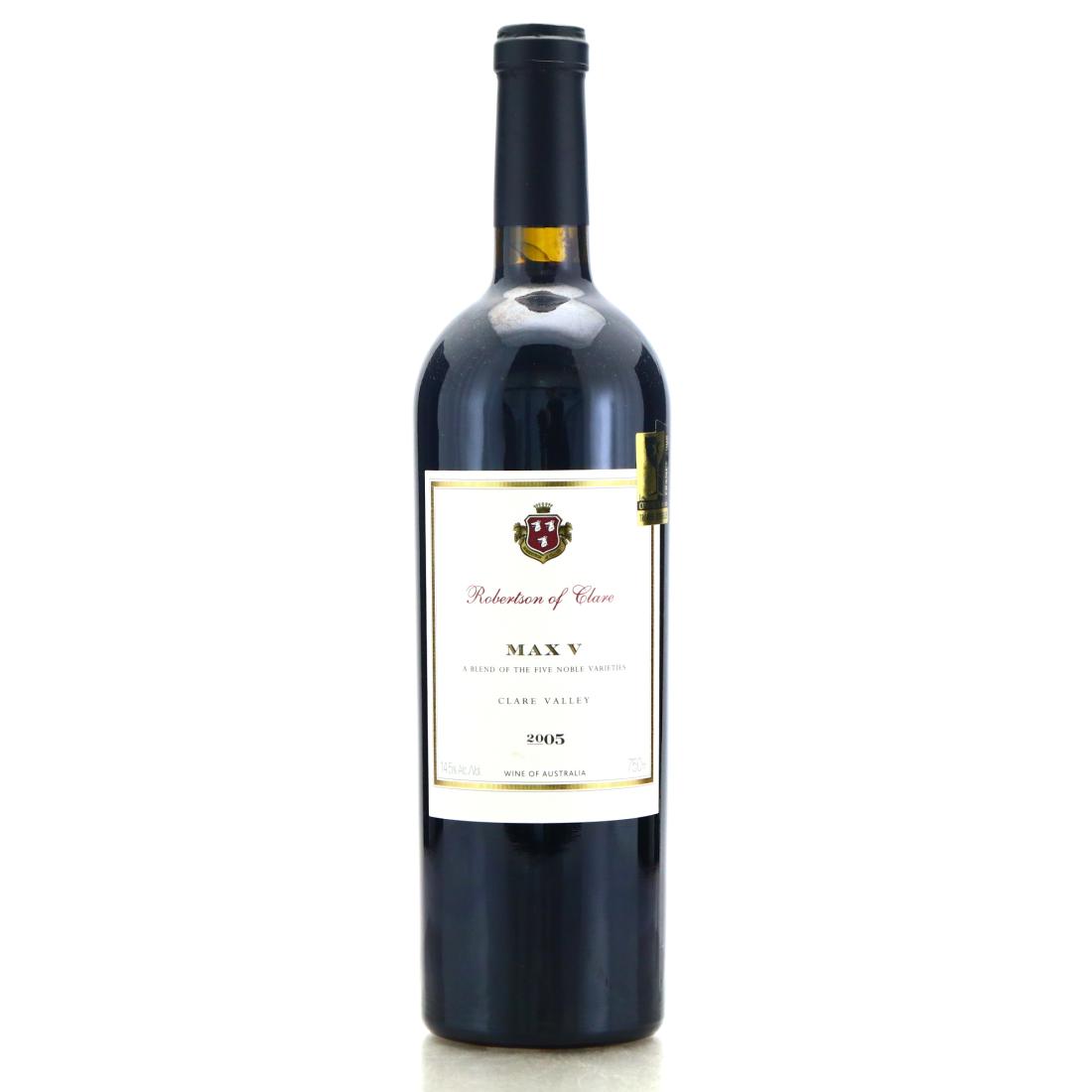 Image for Robertson of Clare Max V 2005 Clare Valley