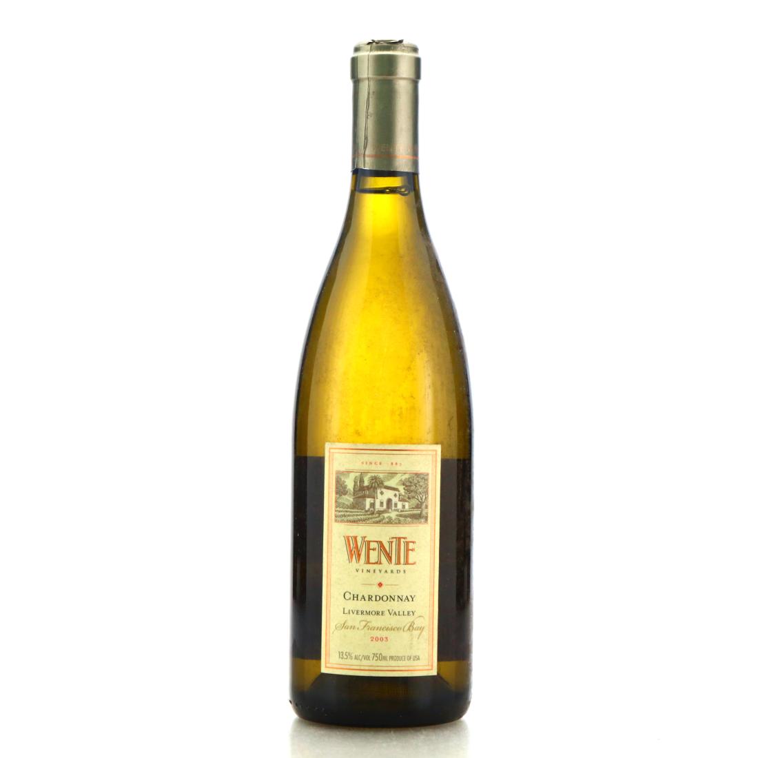 Image for Wente Chardonnay 2003 Livermore