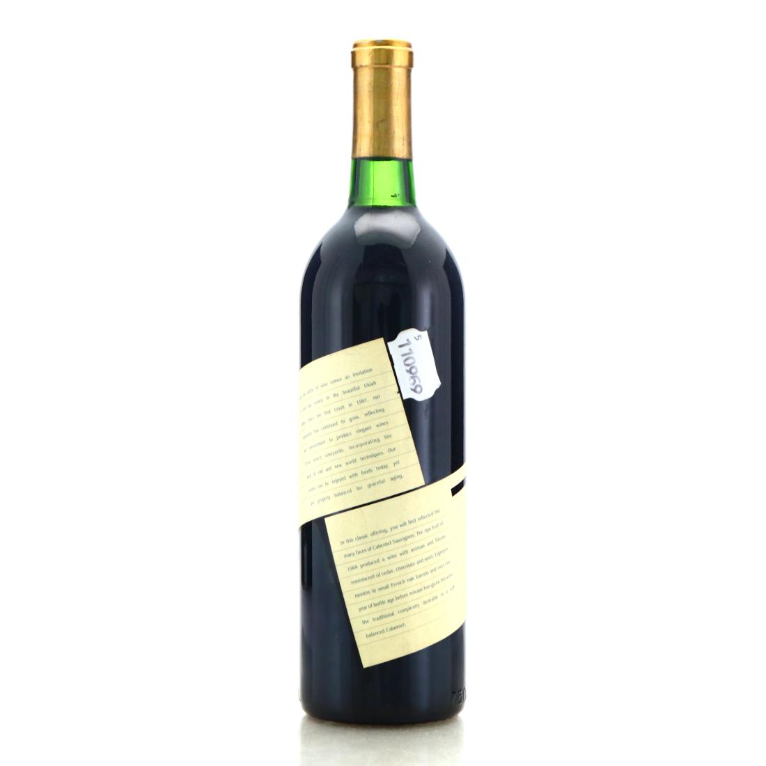 Image for Hidden Cellars Mountanos Vineyard Cabernet Sauvignon 1984 Mendocino