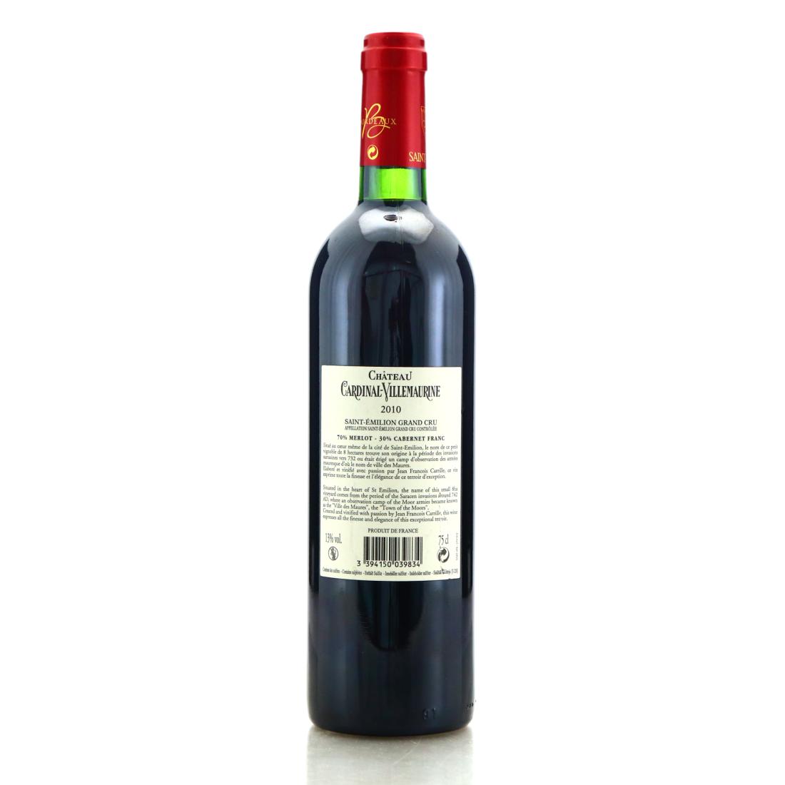 Image for Ch. Cardinal-Villemaurine 2010 St-Emilion Grand Cru